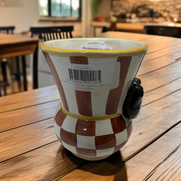 Mackenzie-Childs BlackBird Mug Collectors Series - Picture 6 of 6